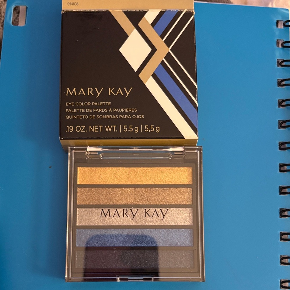 Mary Kay Eye Color Palette - Gold and Silver Hues